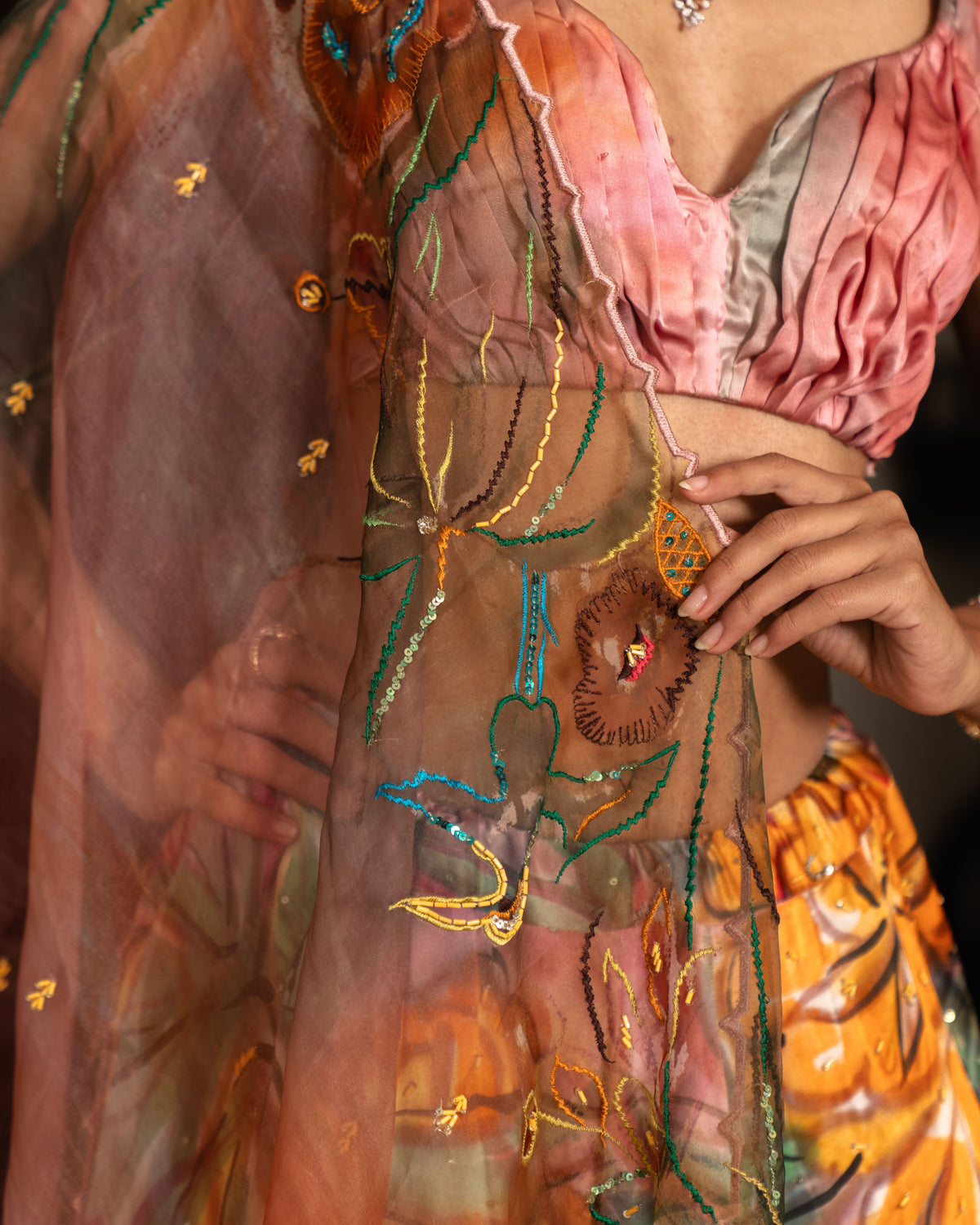 Tropical Paradise Lehenga