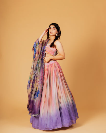 Passionflora Lehenga