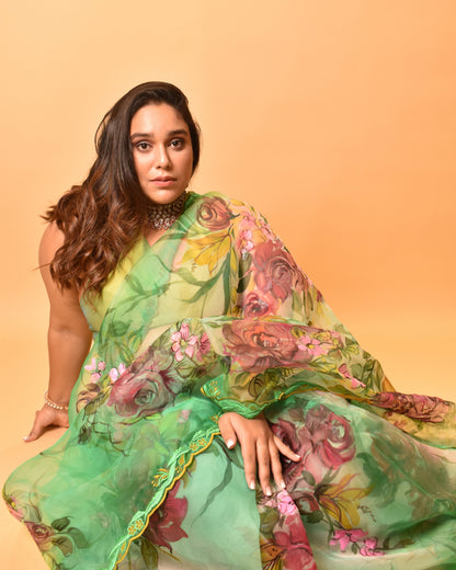 Floral Rapsody Saree