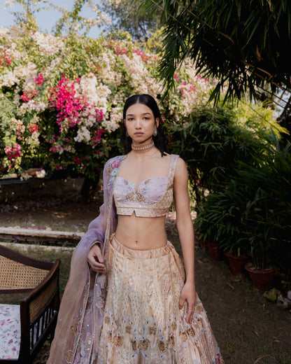 Lilac Love Lehenga