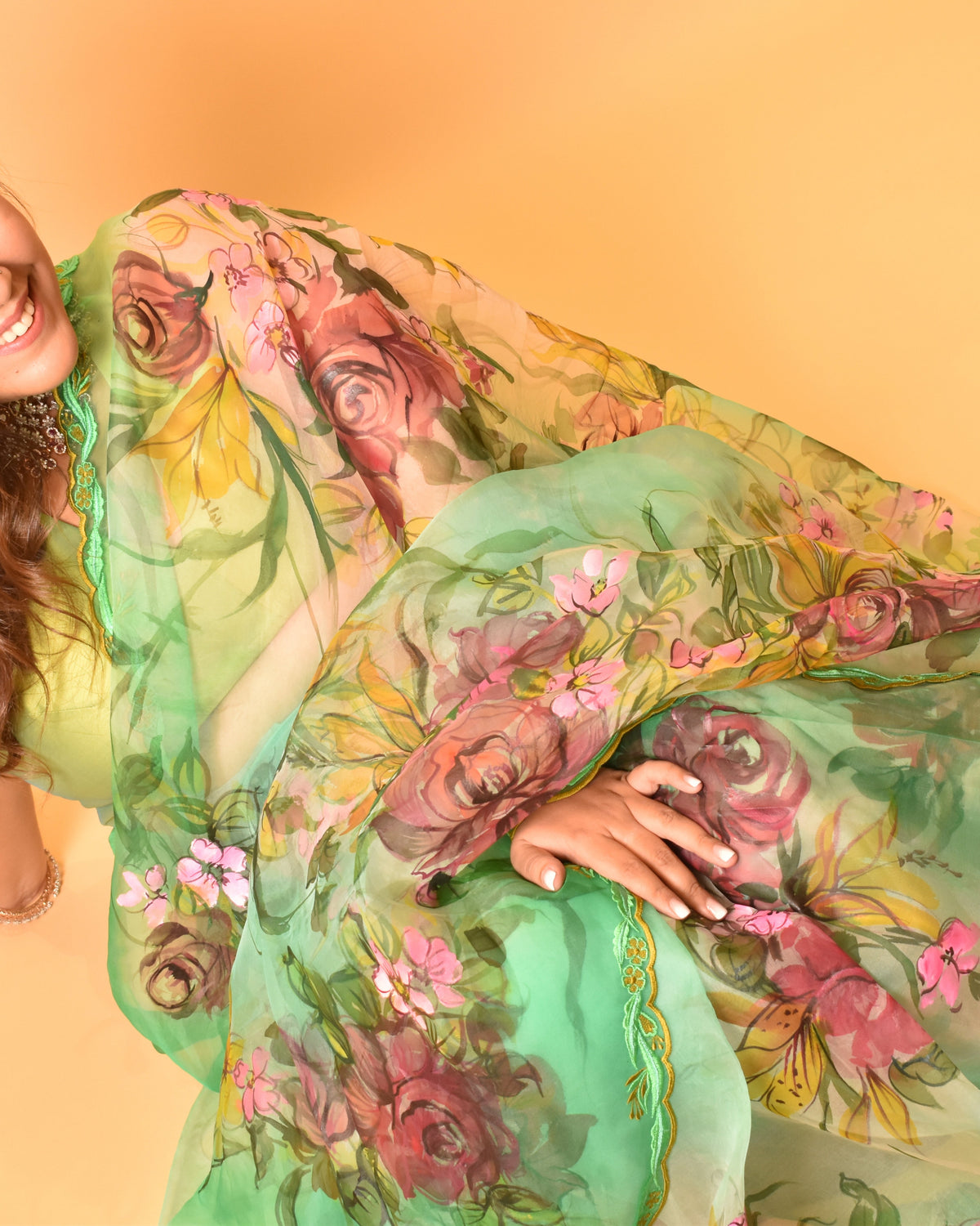 Floral Rapsody Saree