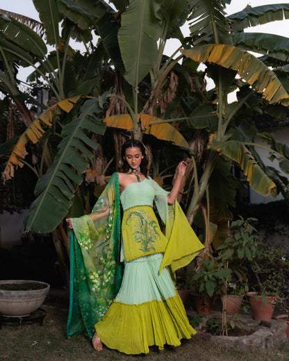 The Lily of the Valley Sharara set