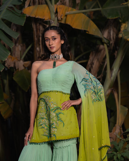 The Lily of the Valley Sharara set