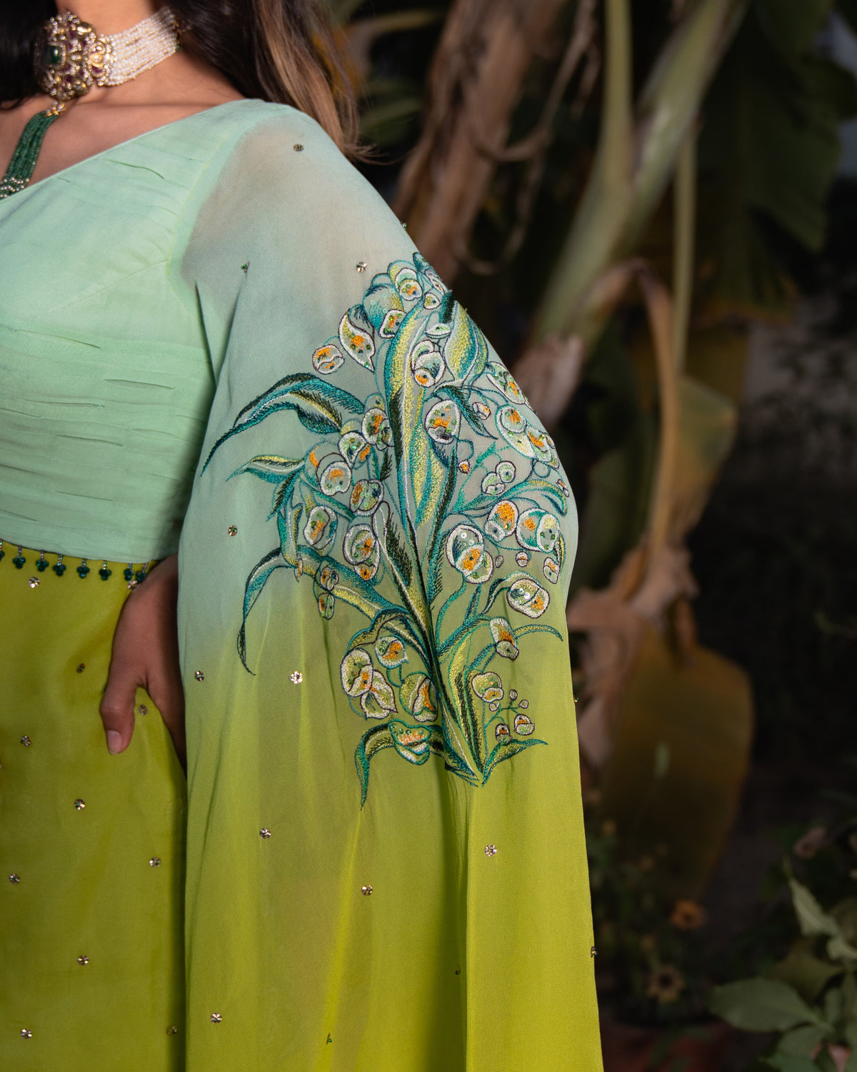 The Lily of the Valley Sharara set